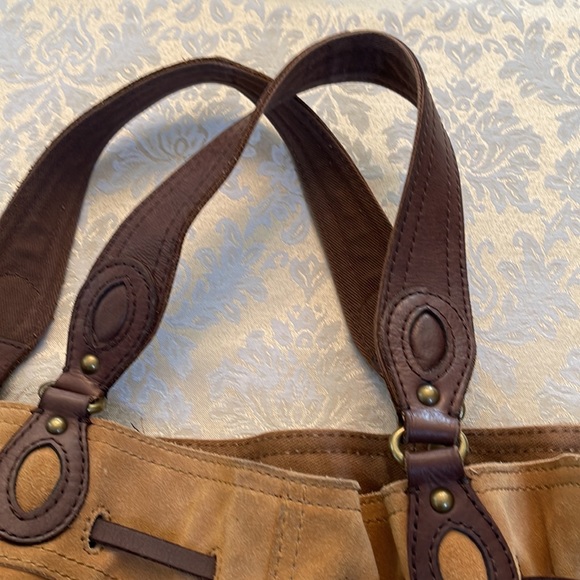 Lucky Brand 100% suede large hobo bag - Picture 7 of 12